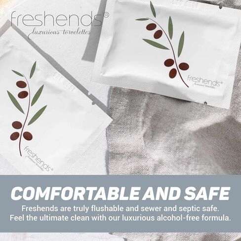 Luxurious Towelette Bundle - Flushable Wet Wipes for Adults, Equate Personal Wipes, Bathroom Essentials, Travel-Friendly Moist Towelettes - 300 Pack, Olive in Saudi Arabia