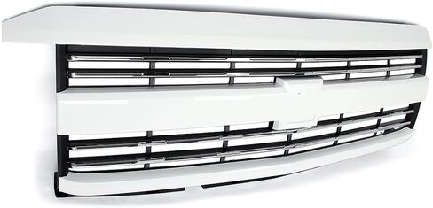 مجموعة الشبكة المتوافقة مع 2015-2019 Silverado 2500HD 3500HD LTZ Style Summit White Bumper Grill استبدال لـ 22979580,23211573 in Kuwait