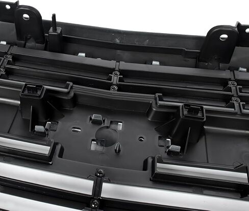 مجموعة الشبكة المتوافقة مع 2015-2019 Silverado 2500HD 3500HD LTZ Style Summit White Bumper Grill استبدال لـ 22979580,23211573 in Kuwait