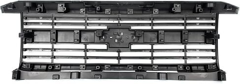 مجموعة الشبكة المتوافقة مع 2015-2019 Silverado 2500HD 3500HD LTZ Style Summit White Bumper Grill استبدال لـ 22979580,23211573 in Kuwait