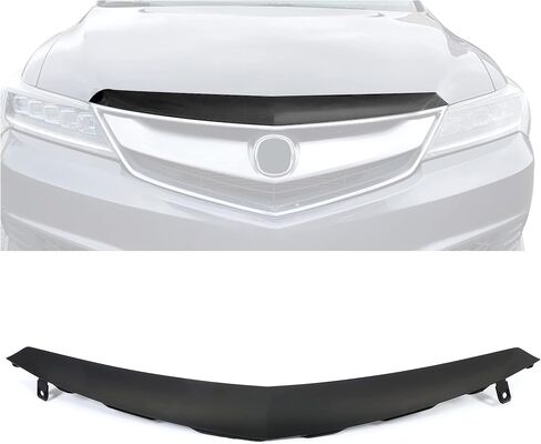 HECASA شبكة مصبغة سوداء متوافقة مع 2016-2018 Honda Acura ILX Base استبدال لـ 71127TX6A50ZE AC1217106 المصد العلوي للشواية صب البلاستيك PP in Saudi Arabia