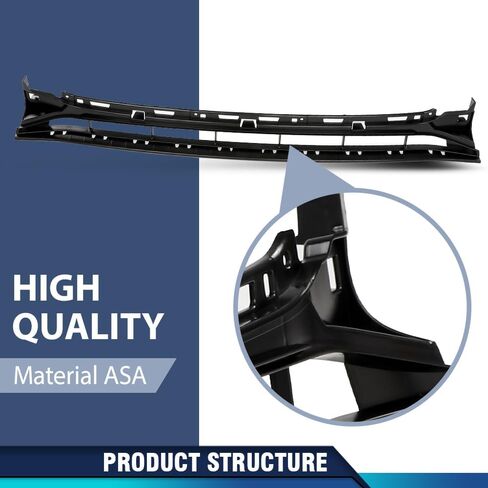 PIT66 Front Bumper Grille Grill Compatible with Hyundai Ve.loster 2012 2013 2014 2015 2016 2017 865602V000, HY1036126 Black in Saudi Arabia