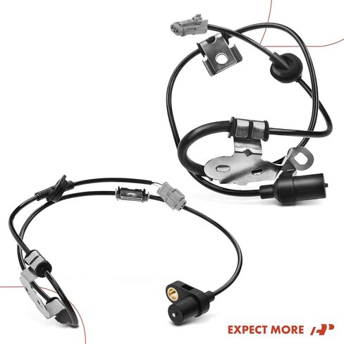 مستشعر سرعة العجلات A-Premium ABS متوافق مع موديلات سوبارو - Impreza 2001-2006، Legacy 2000-2004 - جانب السائق والراكب الأمامي، مجموعة قطعتين، استبدال # 27540AE010، F01G0650PE in Saudi Arabia