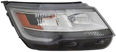 Right Side Headlight Housing Compatible for 2016-2018 Ford Explorer Base/Police Without LED in Saudi Arabia