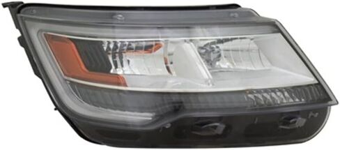 Right Side Headlight Housing Compatible for 2016-2018 Ford Explorer Base/Police Without LED in Saudi Arabia