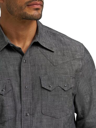 قميص كودي جونسون الرجالي من Wrangler ذو جيبين غربي in Saudi Arabia