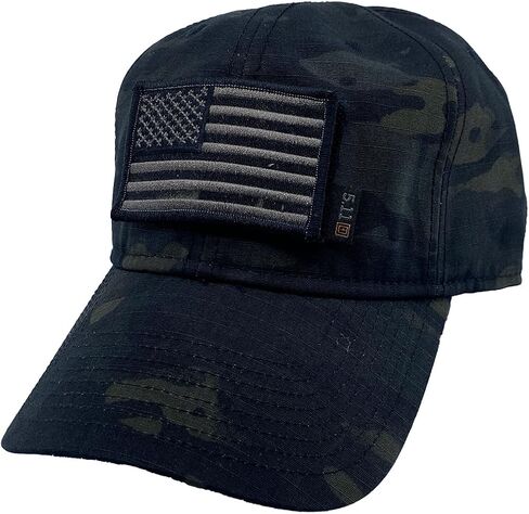 Gadsden and Culpeper 5.11 Tactical Hat & Patch Bundle - Multicam Black (All Styles) in Saudi Arabia