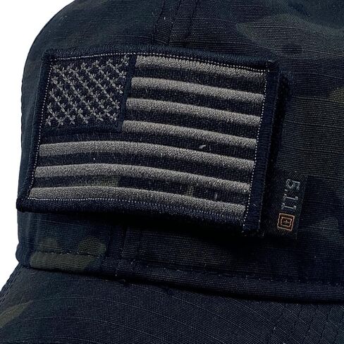 Gadsden and Culpeper 5.11 Tactical Hat & Patch Bundle - Multicam Black (All Styles) in Saudi Arabia
