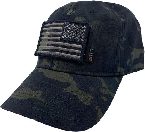 Gadsden and Culpeper 5.11 Tactical Hat & Patch Bundle - Multicam Black (All Styles) in Saudi Arabia