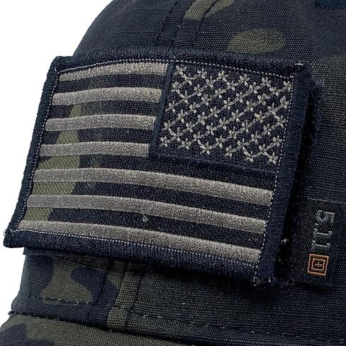 Gadsden and Culpeper 5.11 Tactical Hat & Patch Bundle - Multicam Black (All Styles) in Saudi Arabia