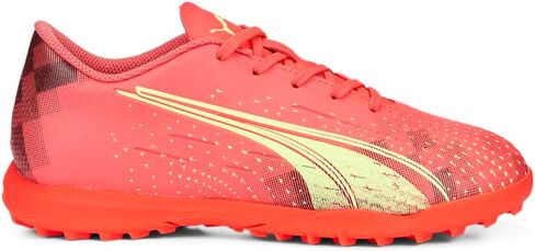 PUMA Ultra Play Kids Turf Shoes Fiery Coral in Saudi Arabia