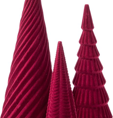 Spiral Resin Christmas Tree Decorations, 3 PCS Tabletop Small Christmas Tree Clearance for Desk Decor, Small Fake Christmas Tree, Gold Home Decor, Christmas Table Centerpieces Winter Mantel Decor in Kuwait