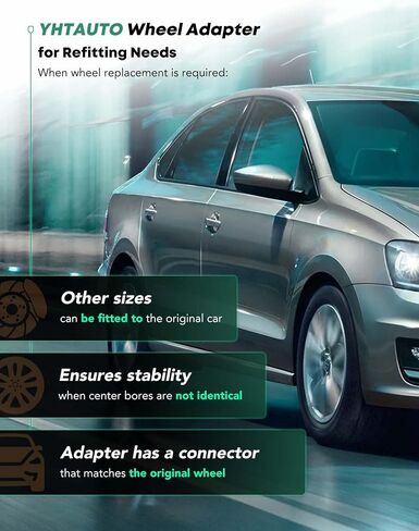 محولات عجلات YHTAUTO 5x4.75 إلى 5x5 1 بوصة متوافقة مع شيفروليه بليزر، جي إم سي، كاديلاك، بونتياك، فواصل الإطارات مع مسامير بدرجة 12x1.5 و12.9، تجويف مركزي 74.1 مم 5 عروة 4 قطع باللون الأسود in Saudi Arabia