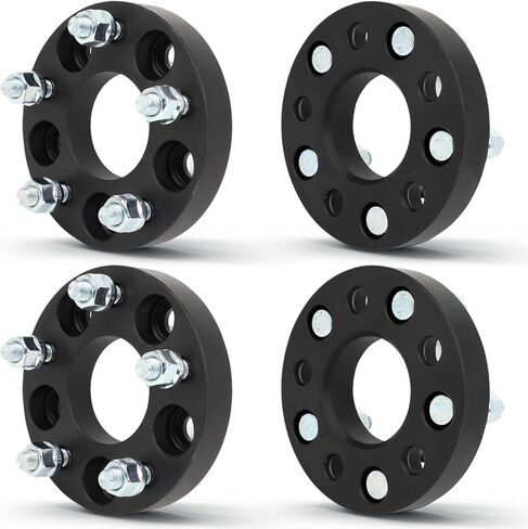 OCPTY 4 قطعة فواصل العجلات 5x110 إلى 5x114.3 محولات العجلات 25 مللي متر موضوع 12x1.5 مركز تتحمل 65.1 مللي متر لسيارة شيفروليه كوبالت HHR لبونتياك G5 G6 in Saudi Arabia