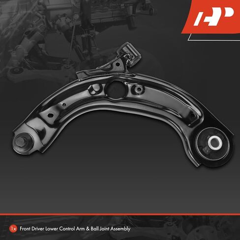 ذراع التحكم السفلي الأيسر الأمامي A-Premium مع وصلة كروية وبطانة، متوافق مع Mazda CX-3 CX3 2016 2017 2018 2019 2020 2021 in Saudi Arabia
