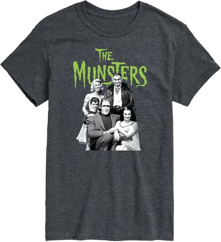The Munsters - صورة عائلة Munsters Bw - تي شيرت رجالي بأكمام قصيرة in Kuwait