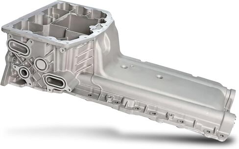 حوض زيت المحرك العلوي من PartsFlow مع قابس تصريف متوافق مع Ford F250 F350 F450 F550 Super Duty 2011-2019 F650 2011-2013 2016-2019 6.7L استبدال DC3Z6675C in Saudi Arabia
