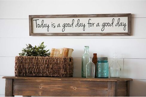 Cape Craftsmen Today is a Good Day Wall Art - 6 x 2 x 30 Inches in Saudi Arabia