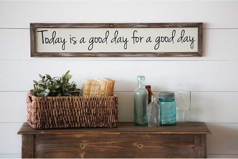 Cape Craftsmen Today is a Good Day Wall Art - 6 x 2 x 30 Inches in Saudi Arabia