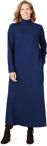 امرأة داخل فستان Mockneck مقاس كبير in Kuwait