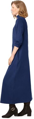 امرأة داخل فستان Mockneck مقاس كبير in Kuwait