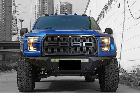 AlphaRex Base Model Black For 15-17 Ford F150 Halogen Type Switchback DRL/Signal LED Tube Dual Projector Headlights in Saudi Arabia