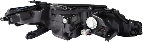 Headlight Black Housing Assembly Clear Lens Headlights Left Side Replacement for 2018 2019 2020 Camry XLE/XSE in Saudi Arabia