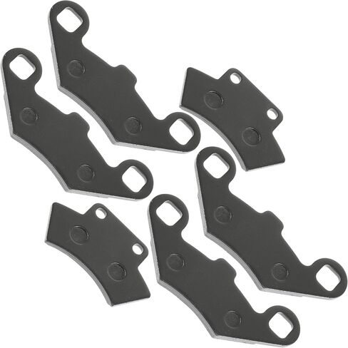 Caltric Front Rear Brake Pads Compatible with Polaris Xplorer 500 4X4 1997/300 2X4 4X4 1994 1995/400 400L 2X4 4X4 1994 1995/250 2X4 4X4 1990 1993 Front Rear Brakes in Saudi Arabia