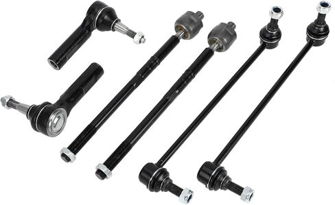 X AUTOHAUX 6 قطعة طقم التعليق الأمامي الداخلي الخارجي للقضيب الرابط الأمامي لشريط Sway Bar Link لـ Buick Regal 2012-2017 لـ Buick LaCrosse 2011-2016 No.EV800962/ES800949/K750400 in Saudi Arabia