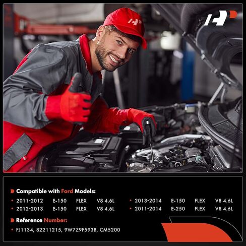 مجموعة A-Premium مكونة من 8 حاقن وقود متوافقة مع Ford E-150 E150 2011-2014 4.6L FLEX، E-250 E250 2011-2014 4.6L FLEX، استبدال # 9W7Z9F593B in Saudi Arabia