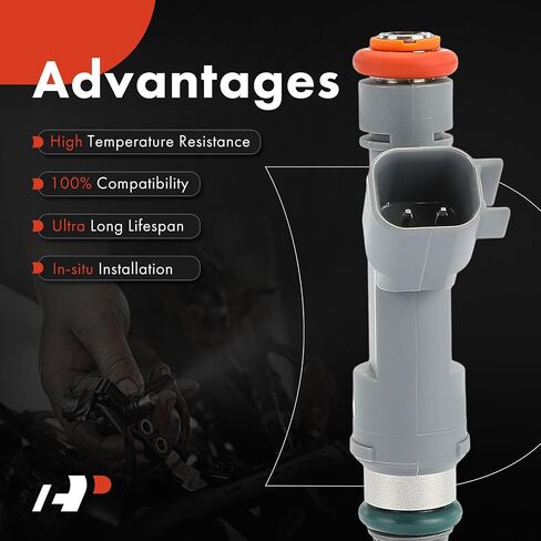 مجموعة A-Premium مكونة من 8 حاقن وقود متوافقة مع Ford E-150 E150 2011-2014 4.6L FLEX، E-250 E250 2011-2014 4.6L FLEX، استبدال # 9W7Z9F593B in Saudi Arabia