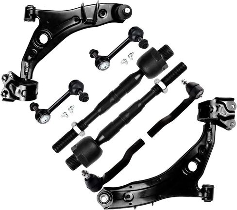 ASAPE 8 PCS Control Arm Ball Joint Tie Rod End Sway Bar End Link Suspension Kit Fit for 2007-2014 for Ford Edge in Saudi Arabia