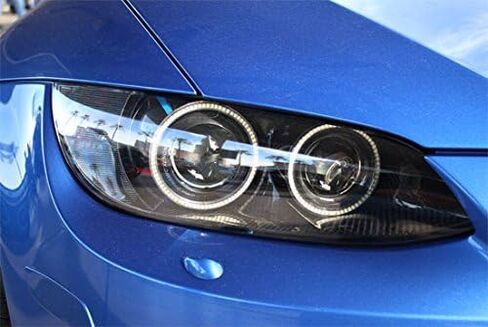 iJDMTOY 7000K Xenon White LED Angel Eye Halo Rings Kit Compatible With BMW E92 E93 3-Series 328i 335i M3 Coupe/Convertible (Retrofit Required) in Saudi Arabia