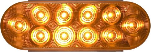 Optronics STL72ABP Amber 6" Oval Sealed LED Light in Saudi Arabia