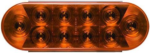Optronics STL72ABP Amber 6" Oval Sealed LED Light in Saudi Arabia