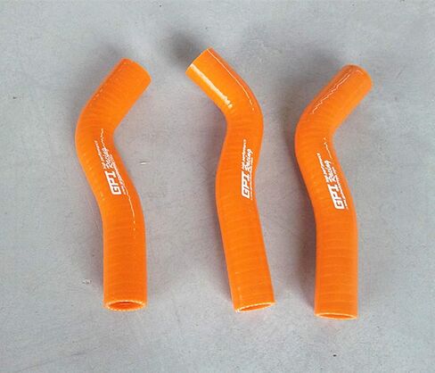 خرطوم مشع من السيليكون A T C متوافق مع KTM 250 SXF/SX-F/XC-F KTM 250SXF 2007 2008 2009 2010 برتقالي in Saudi Arabia