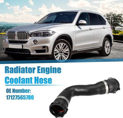 X AUTOHAUX خرطوم تبريد المحرك المبرد خرطوم سفلي لسيارات BMW 525xi 2006 2007 Base 3.0L L6 - غاز لسيارات BMW 525i 2006 2007 Base 3.0L L6 - غاز رقم 17127565780 in Saudi Arabia