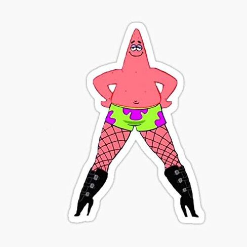 Patrick Sticker - Auto, Wall, Laptop, Cell, Truck Sticker for Windows, Cars, Trucks in Saudi Arabia