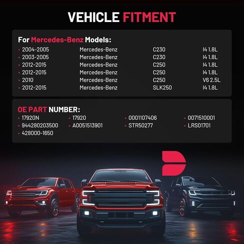 محرك بداية BDFHYK متوافق مع مرسيدس بنز C300 2008-2011، C350 2010-2011، E550 2007-2015، GL500 2008-2012، ML450 2010، SLK350 2010-2011، 3.0L 3.5L 4.7L 5.5 لتر، استبدال # 19050N، 19050 in Saudi Arabia