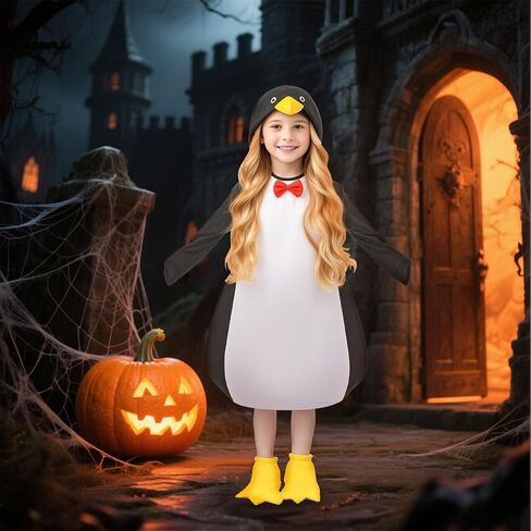 زي البطريق الحيواني المضحك اللطيف، فستان فاخر للهالوين، الكوسبلاي، الكرنفال والحفلات in Kuwait