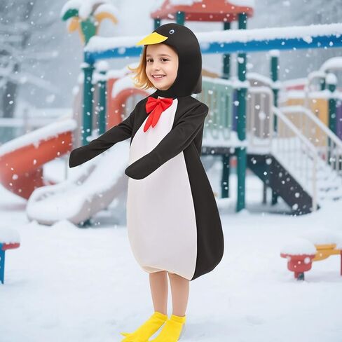 زي البطريق الحيواني المضحك اللطيف، فستان فاخر للهالوين، الكوسبلاي، الكرنفال والحفلات in Kuwait