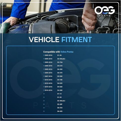 أجزاء OEG المولد الجديد متوافق مع محركات فولفو بنتا البحرية D1-13 D1-20 D1-30 D2-40 D2-55 D2-75A D4-180 D4-210 D4-225 D4-260 D4-300 D6-310 D6-350 D6-370 D6-435 D9-500 3587216, 3817662 in Saudi Arabia