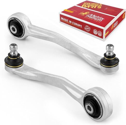 Metrix Premium Chassis Parts - Front Left & Right Upper Rearward Control Arm w Ball Joint & Bushing Assembly Kit Fits 13-15 Audi A5, 13-17 A5 Quattro, 13-16 allroad, 13-17 Q5, RK621123 Made in Europe in Saudi Arabia