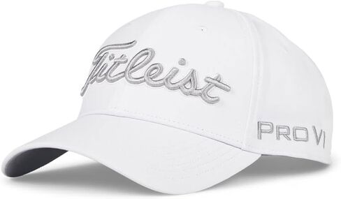 قبعة جولف Titleist Tour Performance باللون الأبيض/الرمادي مقاس واحد يناسب الجميع in Saudi Arabia