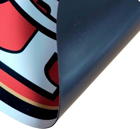 FANMATS 32368 NFL - مغناطيس شعار الفريق الكبير كانساس سيتي تشيفز | أبيض | 12"x12" | شعار KC Arrow الأساسي in Saudi Arabia