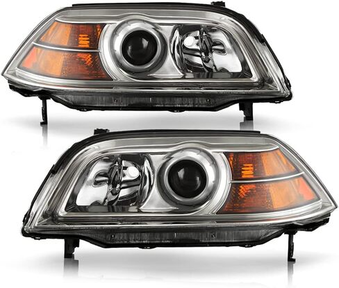 ACANII-For 2004-2006 Acura MDX المصابيح الأمامية المصابيح الأمامية مصابيح أمامية استبدال السائق الأمامي + جانب الركاب in Kuwait