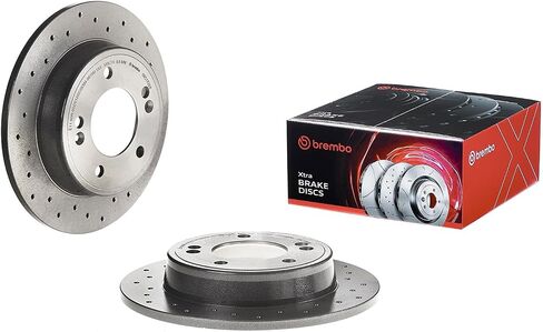 Brembo 08.C172.2X Xtra UV Coated solid drilled Rear Brake Rotor HYUNDAI/HYUNDAI (BEIJING)/INOKOM/KIA/KIA (DYK)/NAZA OE# 58411A6300 in Saudi Arabia