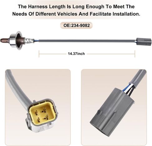Oxygen Sensor Upstream 234-9082 O2 Sensor Fits for Nissan Cube 2011 2012 2013 2014 1.8L L4, for Nissan Sentra 2009 2010 2011 2012 2.0L L4 Replace 226931CA0A 22693ZJ60A in Saudi Arabia