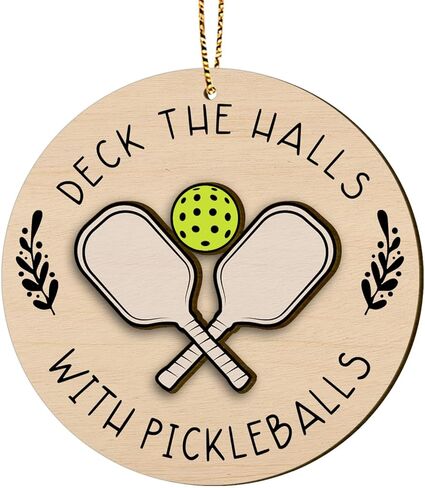 34HD هدايا لعيد الميلاد، أصدقاء عيد الميلاد زخرفة خشبية 2-طبقات، هدايا لأفضل الأصدقاء، Bestie، الأصدقاء، زينة عيد الميلاد in Kuwait