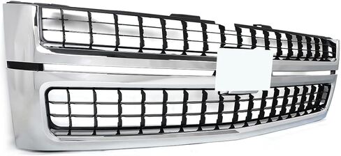 شبكة أمامية سوداء غير لامعة متوافقة مع 2007-2010 Chevy Silverado 2500 HD 3500 HD لاستبدال HC3Z-8200-BB in Kuwait